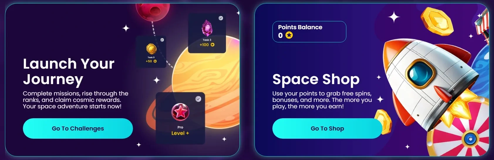 Spaceslots casino boost