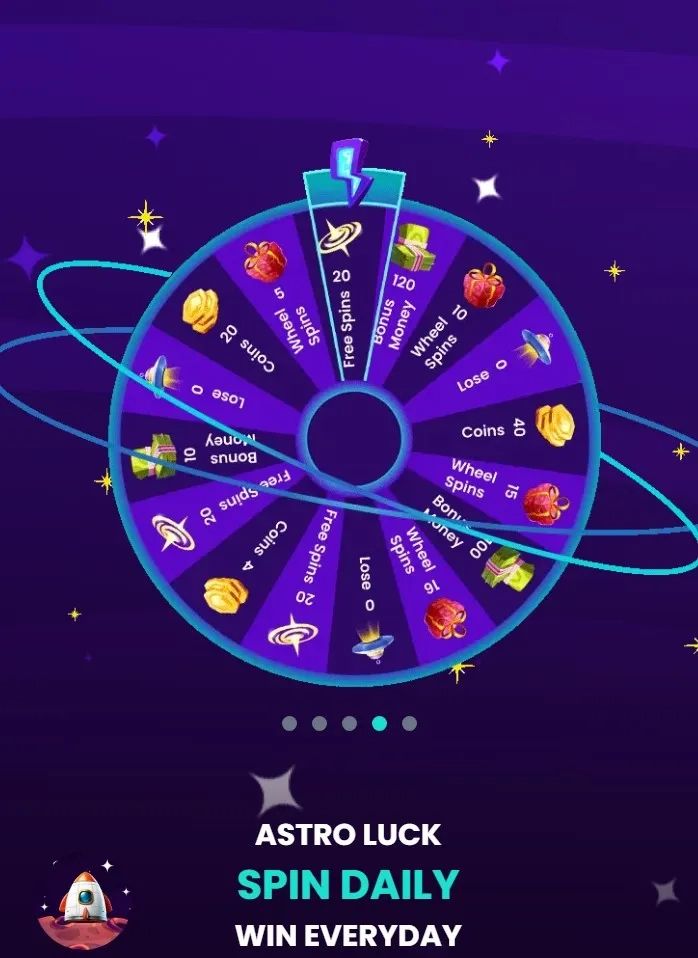 Spaceslots banner mobile